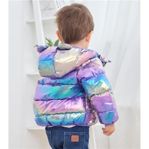Unisex Winter Coats for Kids - Gift for Baby Boys Girls Jacket - Picture 2 of 6